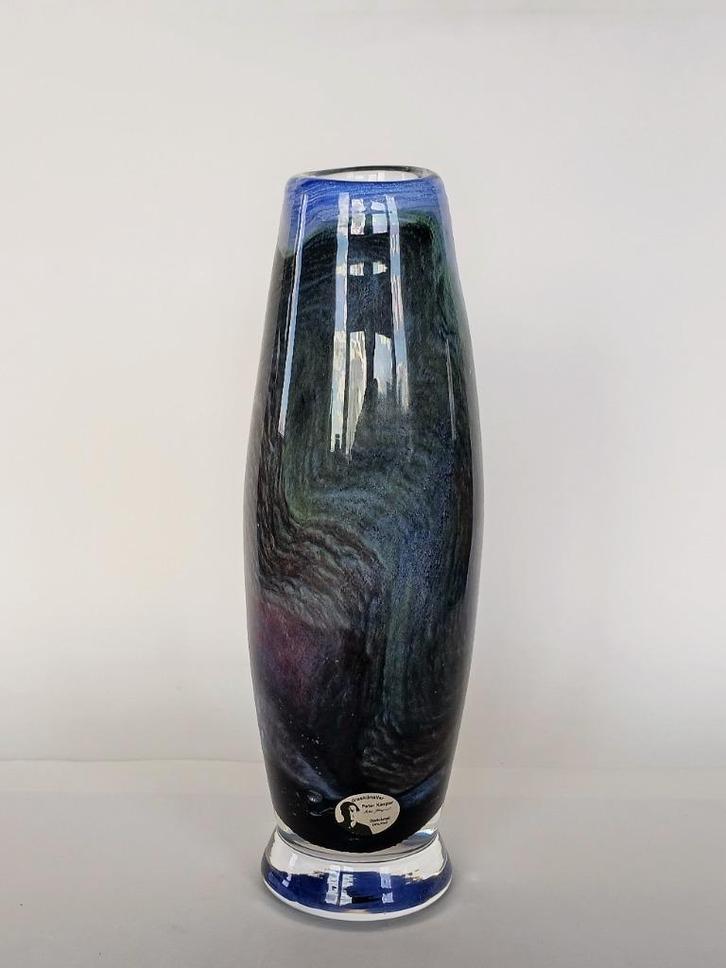 Vaas Artglass Glashütte Peter Kaspar, Antiek en Kunst, Antiek | Glas en Kristal, Ophalen of Verzenden