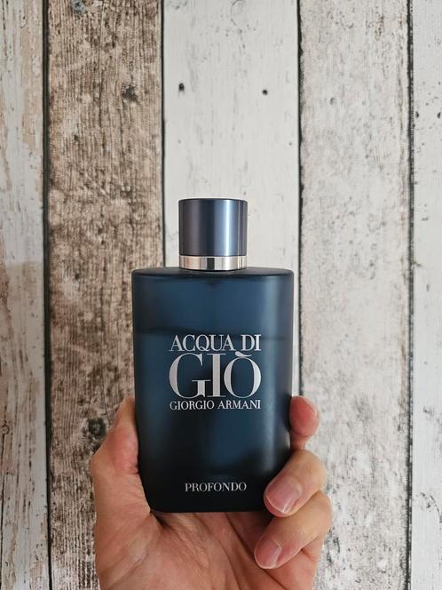 AQUA DI GIO PROFONDO (DISCONTINUED) 90/125 ML, Sieraden, Tassen en Uiterlijk, Uiterlijk | Parfum, Zo goed als nieuw, Ophalen of Verzenden
