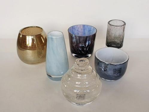 Vaas Sfeerlicht Schaal (4) Fidrio, Antiek en Kunst, Antiek | Glas en Kristal, Ophalen of Verzenden