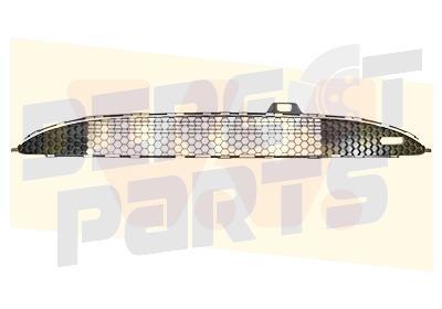 Peugeot 206 (9/98-6/09) voorbumpergrille 03+ Chroom/zwart Ni, Auto-onderdelen, Carrosserie en Plaatwerk, Bumper, Peugeot, Voor