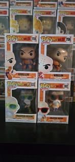 Funko Pop Dragon Ball - Roshi & Krillin (4 Pops), Ophalen of Verzenden, Zo goed als nieuw