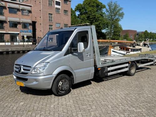 Mercedes-Benz Sprinter 515 CDI 2008 Grijs, Auto's, Bestelauto's, Bedrijf, Te koop, ABS, Airbags, Airconditioning, Bluetooth, Elektrische buitenspiegels
