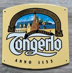 Emaille Reclamebord Tongerlo Abdij Bier, Verzamelen, Ophalen of Verzenden, Gebruikt, Reclamebord