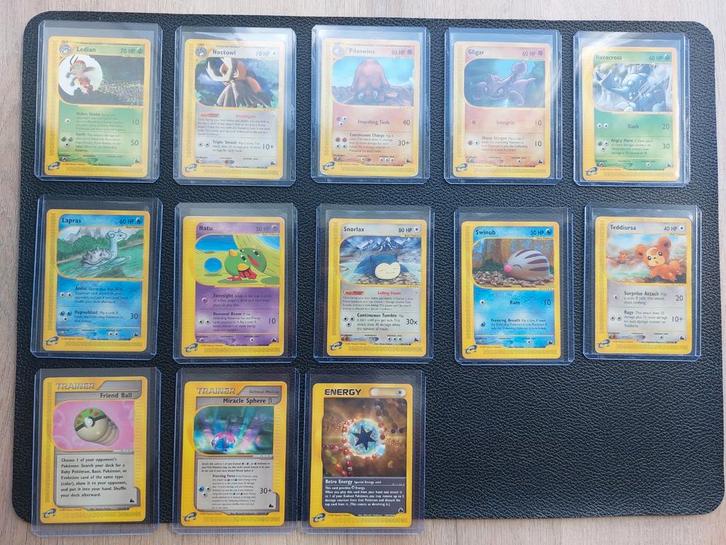 Pokémon - Skyridge - Non holo's (13), Hobby en Vrije tijd, Verzamelkaartspellen | Pokémon, Gebruikt, Meerdere kaarten, Foil, Ophalen