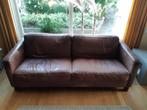 Bank driezitter leer GRATIS AFHALEN, Huis en Inrichting, Ophalen, Gebruikt, 150 tot 200 cm, Tweepersoons