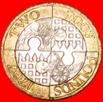 Ⰿ UNION: GREAT BRITAIN 2 POUNDS 1707-2007!, Postzegels en Munten, Verzenden, Overige landen, Losse munt