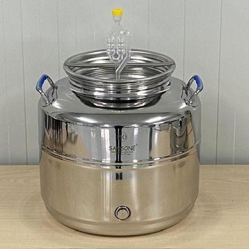 Brouwvaten,  roestvrijstaal van 10 t/m 100 liter Sansone beschikbaar voor biedingen