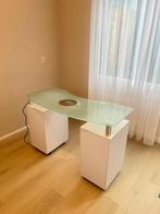 Manicuretafel met afzuiging, Ophalen, Wit, Zo goed als nieuw, Handen en Nagels