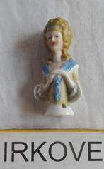 2 STUKS PORSELEIN OUD POPJE * HALF DOLL Verzamelitem *, Verzenden