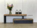 Tv meubel oud hout | houten tv meubel |oud houten tv meubel, Huis en Inrichting, Kasten | Televisiemeubels, 150 tot 200 cm, Nieuw