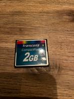 Transcend CompactFlash 2GB + SanDisk Card Reader – set, Ophalen of Verzenden, Zo goed als nieuw, Fotocamera