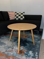 Bamboe salontafel rond, Huis en Inrichting, Tafels | Salontafels, Ophalen, 50 tot 100 cm, Rond, 50 tot 100 cm