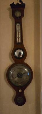 Antieke Barometer met Thermometer, Ophalen of Verzenden
