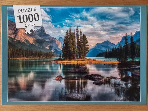 Puzzel 1000 stukjes, Spirit Island, Canada, COMPLEET, ZGAN!!, Hobby en Vrije tijd, Denksport en Puzzels, Zo goed als nieuw, Ophalen of Verzenden