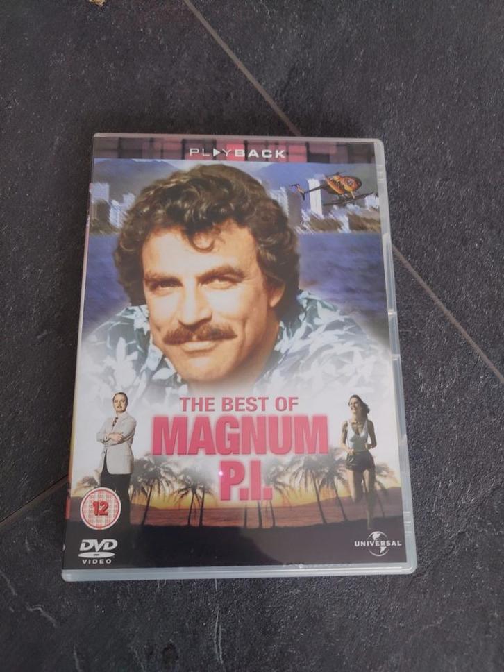 Magnum P.I. - Best Of - 2 DVD's - Tom Selleck, Cd's en Dvd's, Dvd's | Tv en Series, Zo goed als nieuw, Actie en Avontuur, Vanaf 12 jaar