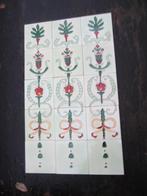 12 x rij decoratieve tegels achter fornuis of kachel 15x75cm, Ophalen of Verzenden, Zo goed als nieuw