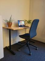 Massief houten bureau – zo goed als nieuw., Antiek en Kunst, Ophalen