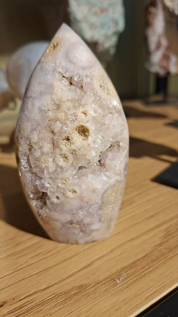 Vlam Agaat Mineraal, Verzamelen, Mineralen en Fossielen, Ophalen of Verzenden, Mineraal