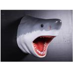 Shark Great White Head 25 cm - Haaienkop decoratie polyester