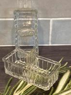 Vintage persglas peper en zout schaaltje (040724c), Ophalen of Verzenden