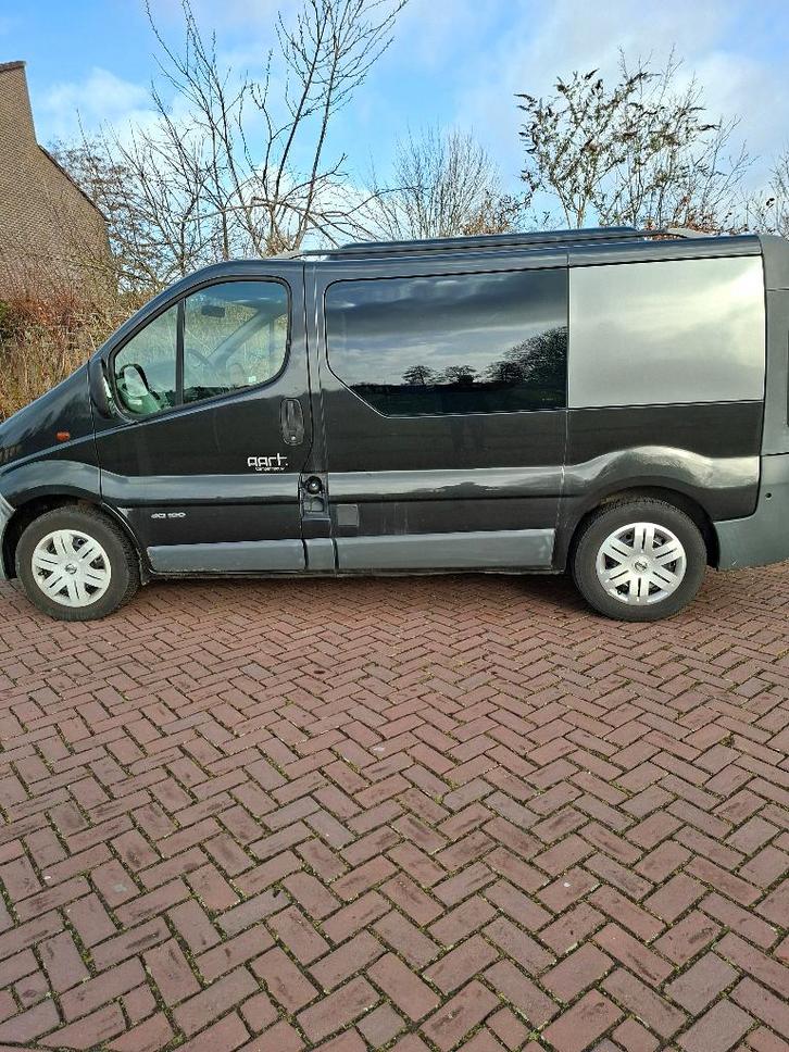 Mooie Nissan Primaster 1200 L1 H1 1.9 DCI camper, nw APK, Caravans en Kamperen, Campers, Particulier, tot en met 2, Buscamper of Camperbus