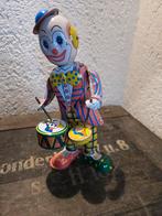Blikken opwindbare clown, Verzamelen, Ophalen of Verzenden, Gebruikt