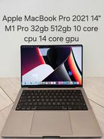 Als nieuw: Apple Macbook Pro 2021 14" M1 32gb 512gb 10 core