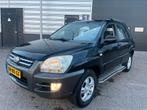 Kia Sportage 2.0 2WD 2005 Zwart Benzine, 1442 kg, Stof, Zwart, 4 cilinders