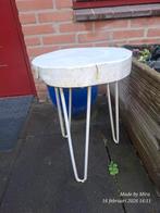 Wit Krukje Metaal en Hout - Stevig, Ophalen of Verzenden, Gebruikt, Hout