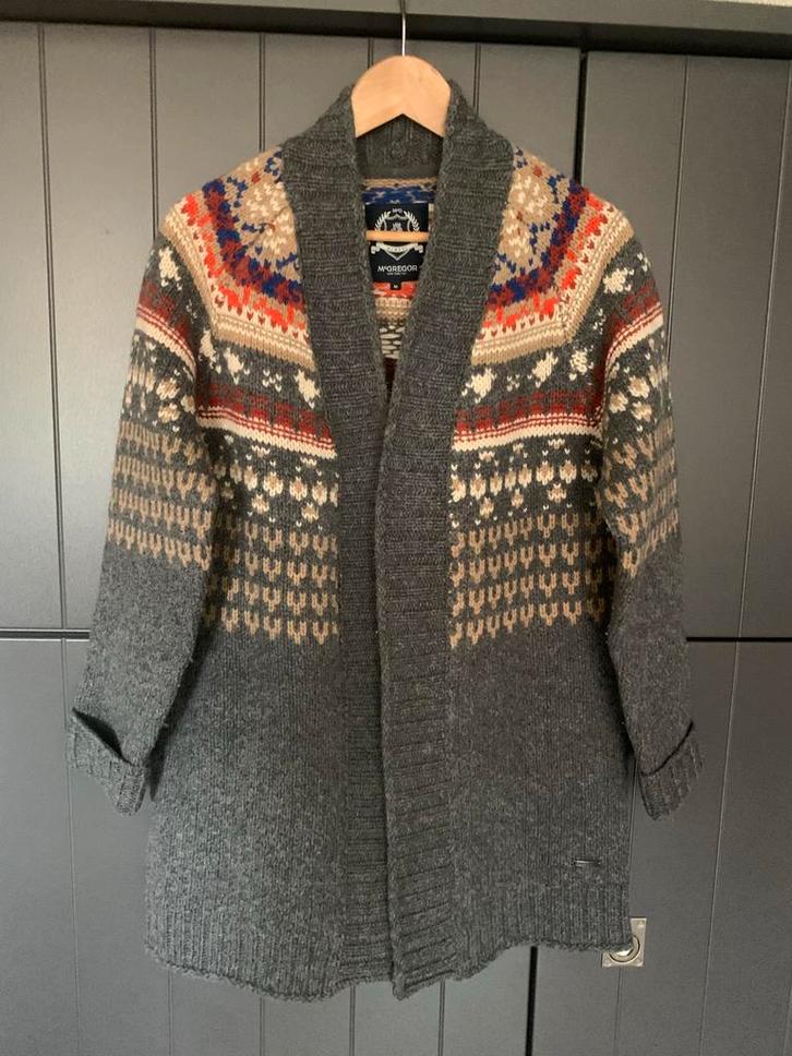 Mc Gregor Noors Scandi vest - Maat M, Kleding | Dames, Truien en Vesten, Zo goed als nieuw, Maat 38/40 (M), Blauw, Ophalen of Verzenden