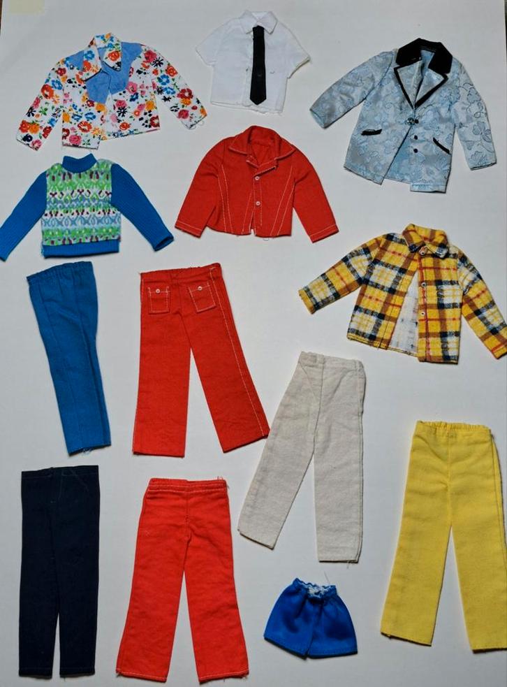 Vintage Mattel Ken Best Buy 1974-1978, Verzamelen, Poppen, Zo goed als nieuw, Kleertjes, Verzenden