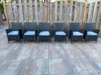 6 Wickerstoelen inclusief kussens nette staat!, Ophalen