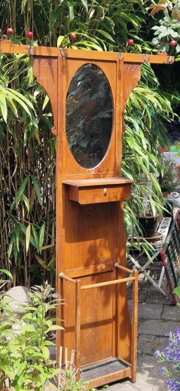 Prachtige Franse staande kapstok (portemanteau) *brocante* beschikbaar voor biedingen