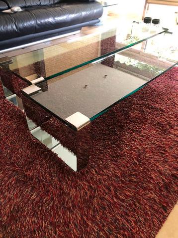 Twee salontafels Draenert model 1022 (ook los) te koop beschikbaar voor biedingen