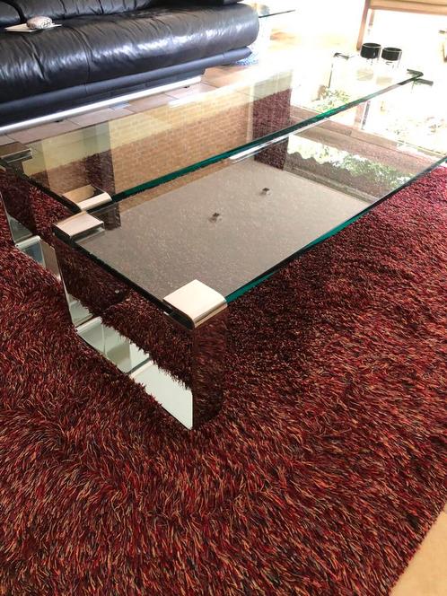 Twee salontafels Draenert model 1022 (ook los) te koop, Huis en Inrichting, Tafels | Salontafels, Zo goed als nieuw, Minder dan 50 cm