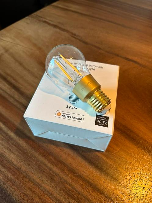 Meross smart bulb led HomeKit (2 pack), Huis en Inrichting, Lampen | Losse lampen, Zo goed als nieuw, Ophalen of Verzenden