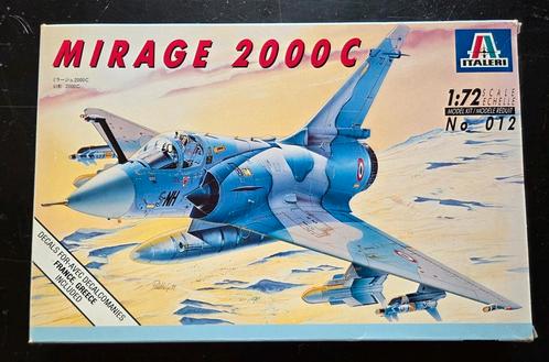 Italeri Mirage 2000C 1:72, Hobby en Vrije tijd, Modelbouw | Vliegtuigen en Helikopters, Zo goed als nieuw, Vliegtuig, 1:72 tot 1:144