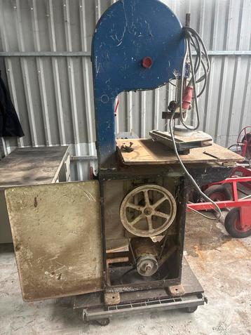 Vintage Lintzaagmachine 380V - Openhaardhout beschikbaar voor biedingen