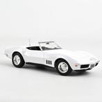 Chevrolet Corvette Convertible 1969 Can Am White 1:18, 70-72 avenue de Bohlen 69120 Vaulx-en-Velin, Auto, Norev, Ophalen of Verzenden