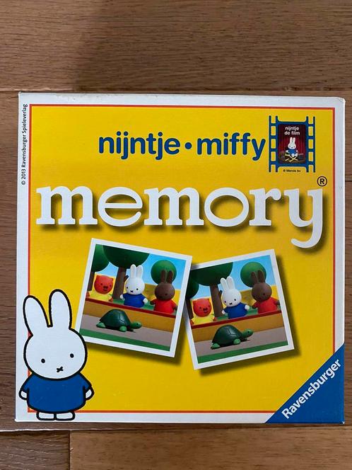 Nijntje memory, Hobby en Vrije tijd, Gezelschapsspellen | Kaartspellen, Zo goed als nieuw, Ophalen of Verzenden