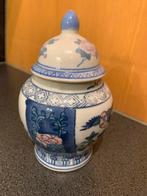 Oude Chinese Pot met Deksel - 16 cm hoog, Antiek en Kunst, Antiek | Keramiek en Aardewerk, Ophalen of Verzenden