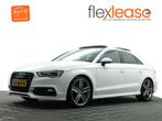 Audi A3 Limousine 1.4 TFSI S-line Aut- Panoramadak, Sport In, Auto's, Audi, Gebruikt, 4 cilinders, Wit, 22 km/l