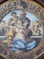 Mooi doek met afbeelding michelangelo in de opera Tondo Doni, Ophalen