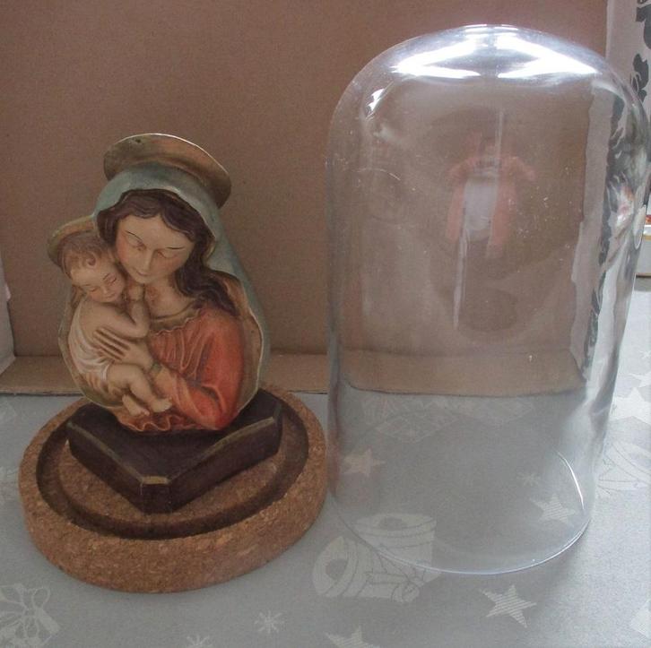 maria en kindje beeldje nr 837 door Teco Bois de Breux, Antiek en Kunst, Curiosa en Brocante, Ophalen of Verzenden