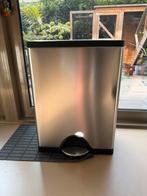Pedaalemmer Simplehuman, Gebruikt, Met pedaal, 50 tot 75 cm, 40 liter of meer