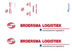 Vrachtauto decal 1:50 Broersma logistiek Heerenveen Type 2, Hobby en Vrije tijd, Modelauto's | 1:50, Verzenden, Nieuw, Bus of Vrachtwagen