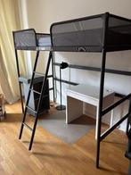 Hoge bed IKEA, veinig gebruiken, Ophalen, Zo goed als nieuw, Hoogslaper