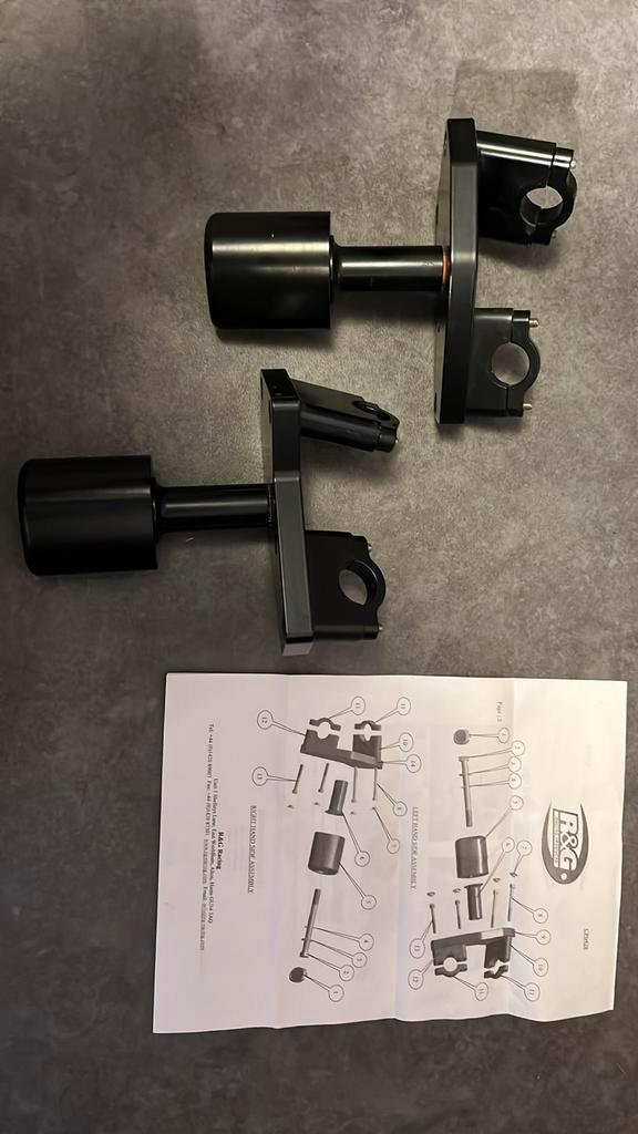 Ducati Supersport 939 crash protectors, Motoren, Onderdelen | Ducati, Gebruikt, Ophalen of Verzenden