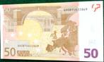 50  EURO  BILJET  LETTER  S  ITALIE   TRICHET BANKFRIS / UNC, Postzegels en Munten, Bankbiljetten | Europa | Eurobiljetten, Spanje