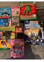 Verschillende spellen memo hamertje tik domino toverdoos, Hobby en Vrije tijd, Gezelschapsspellen | Bordspellen, Ophalen of Verzenden